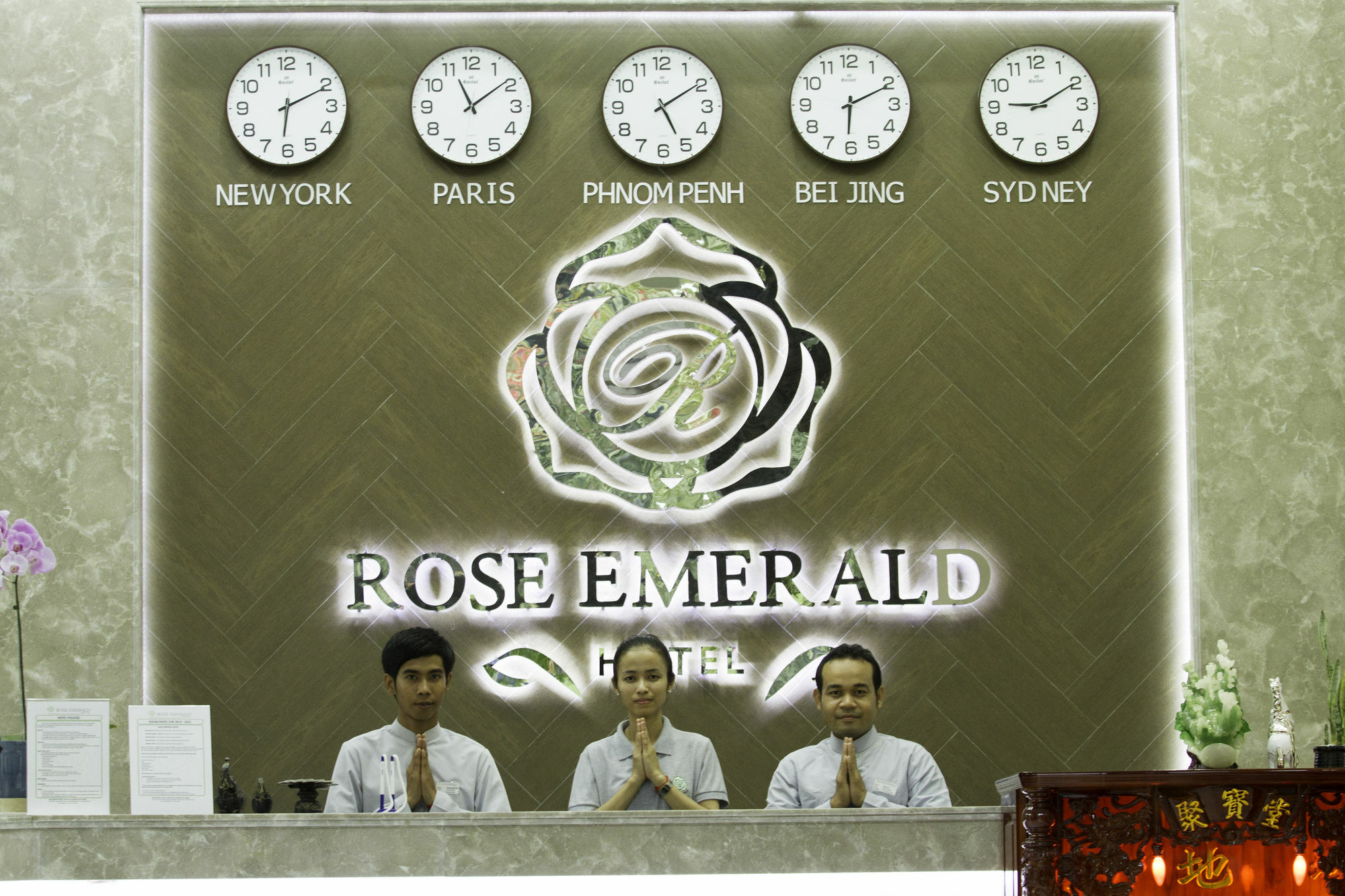 Rose Emerald Hotel Phnompen Kültér fotó